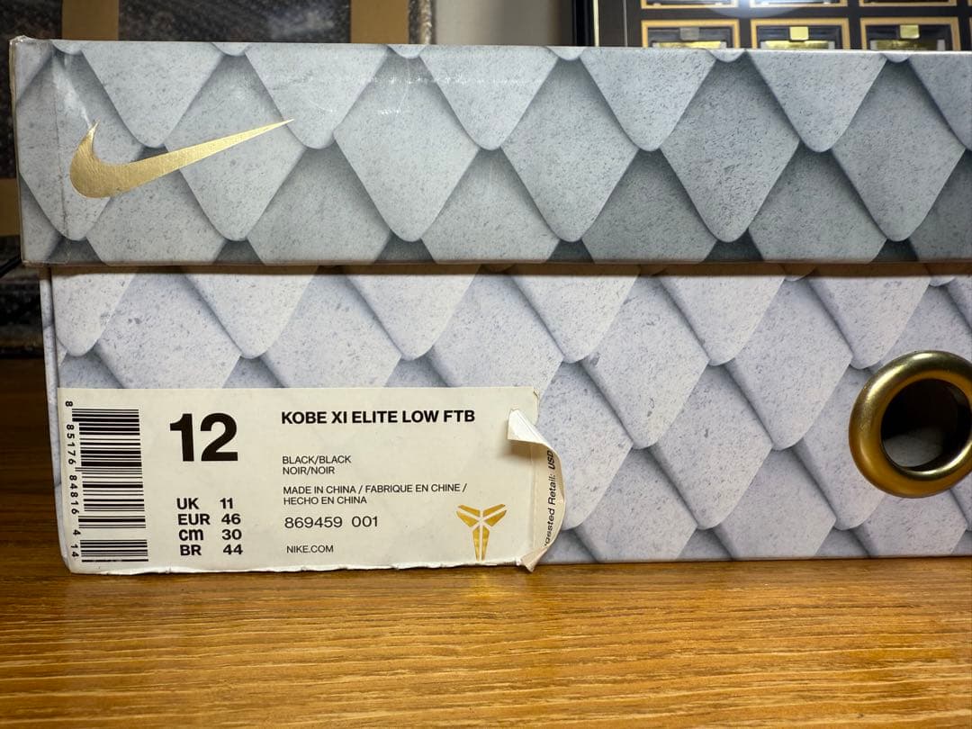 nike KOBE 11 FTB US12 30cm 未使用 商品状態確認お願い