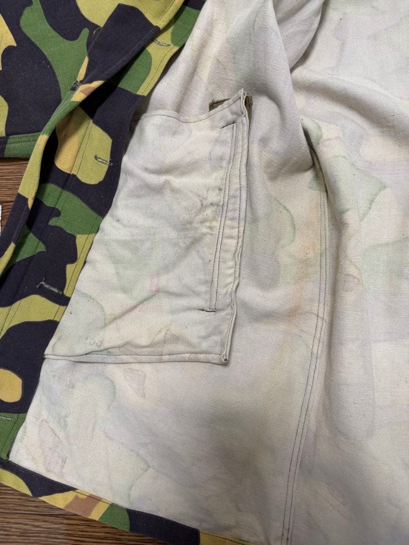 チェコ軍　サラマンダーカモミリタリージャケット　60s