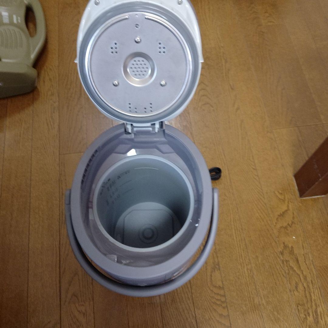 スチーム式加湿器 グレー