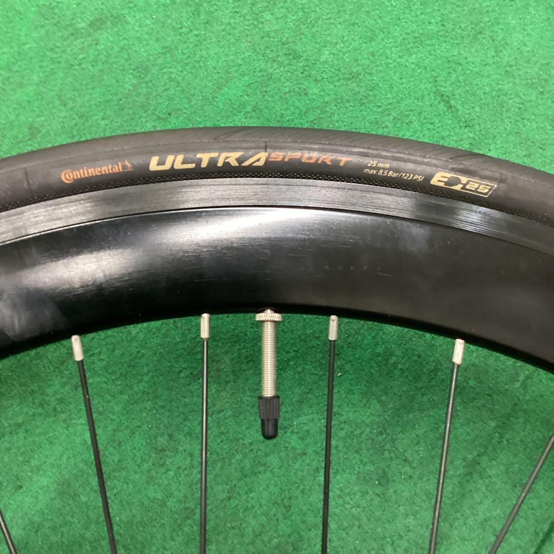 前輪 700x25C タイヤ付 前ホイール 自転車　クイックリリース