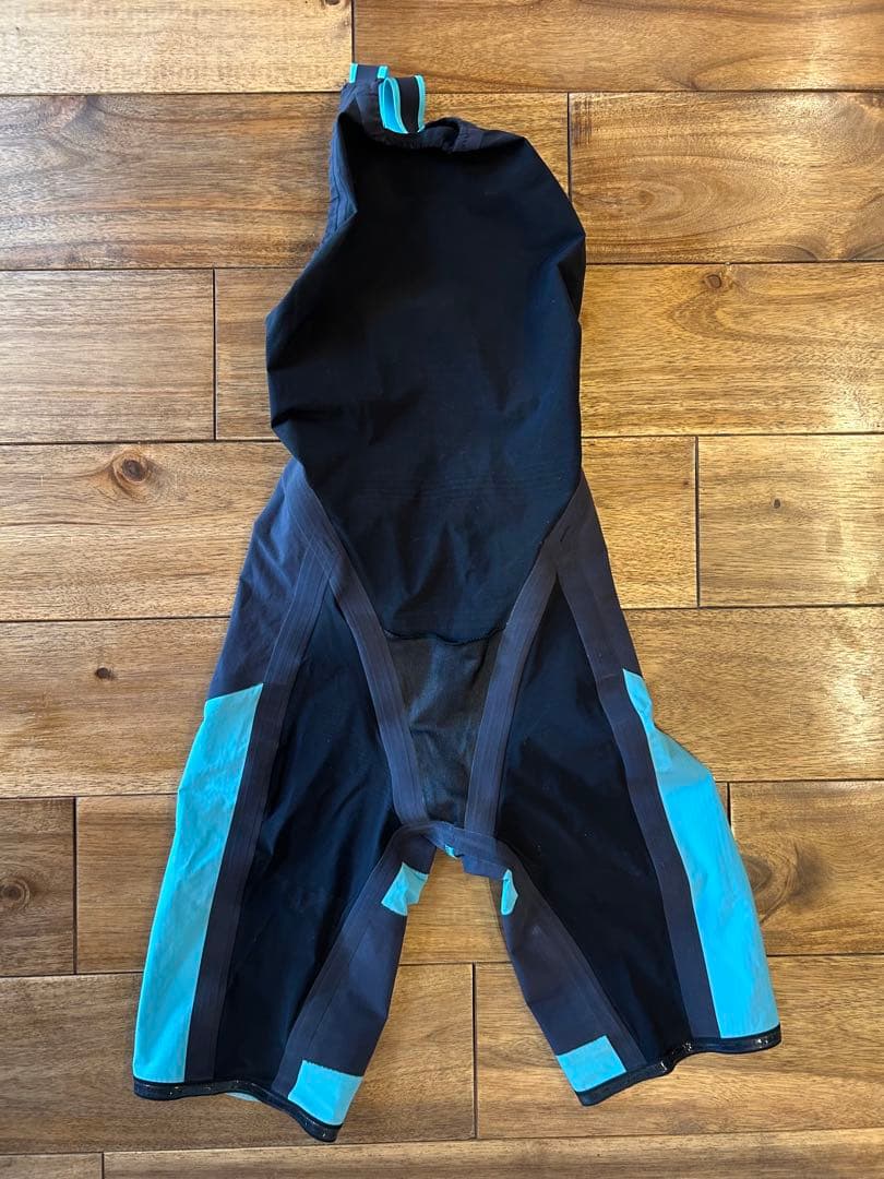 競泳ミズノ高速水着 レディースGX SONIC6 CR スポーツ用水着 黒/水色