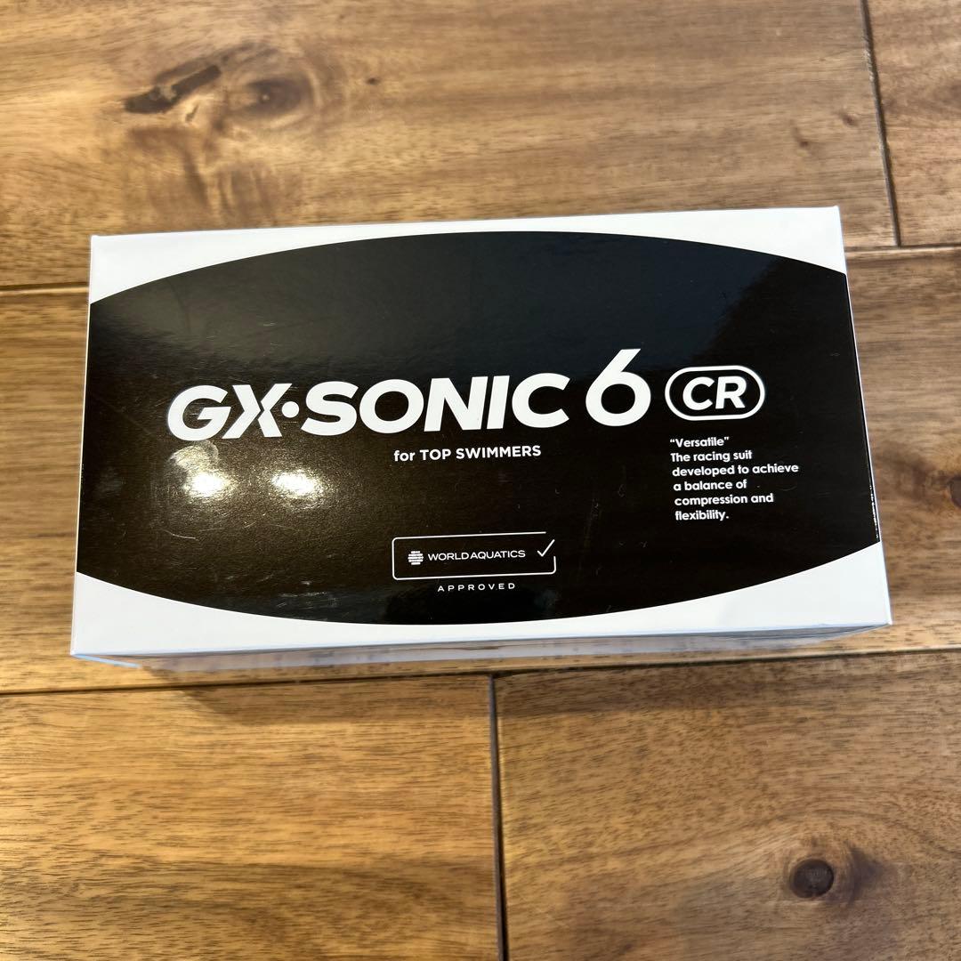 競泳ミズノ高速水着 レディースGX SONIC6 CR スポーツ用水着 黒/水色