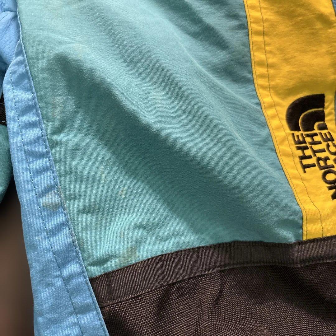 7AS1【THE NORTH FACE】90's スキーウェア上下古着used