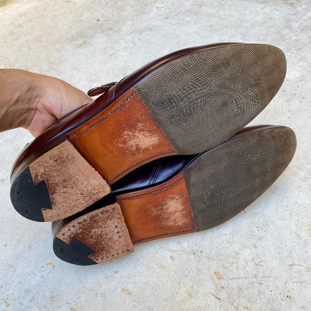 P様Alden954★サイズ10D★コードバン★バーガンディ★モンクストラップ