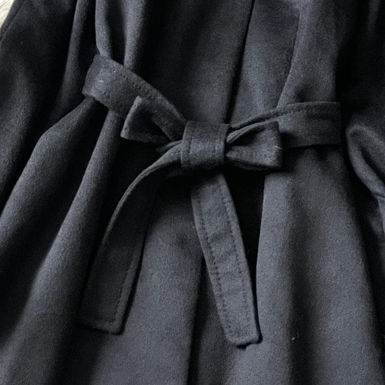 極美品 Eternallous カシミヤ100% SAGAファー ロングコート