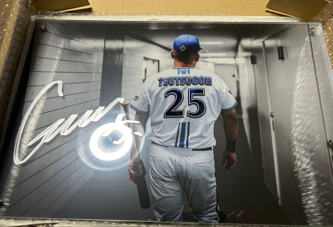 筒香嘉智選手直筆サイン入り パネル