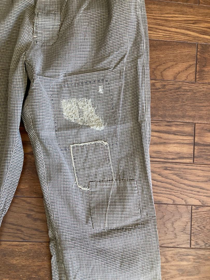 Magnolia Pearl.マグノリアパール/チェック柄 パッチワーク パンツ