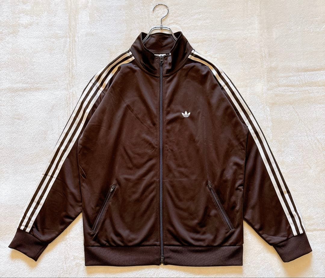 アディダス　adidas トラックジャケット　ベッケンバウアー　ブラウン　茶