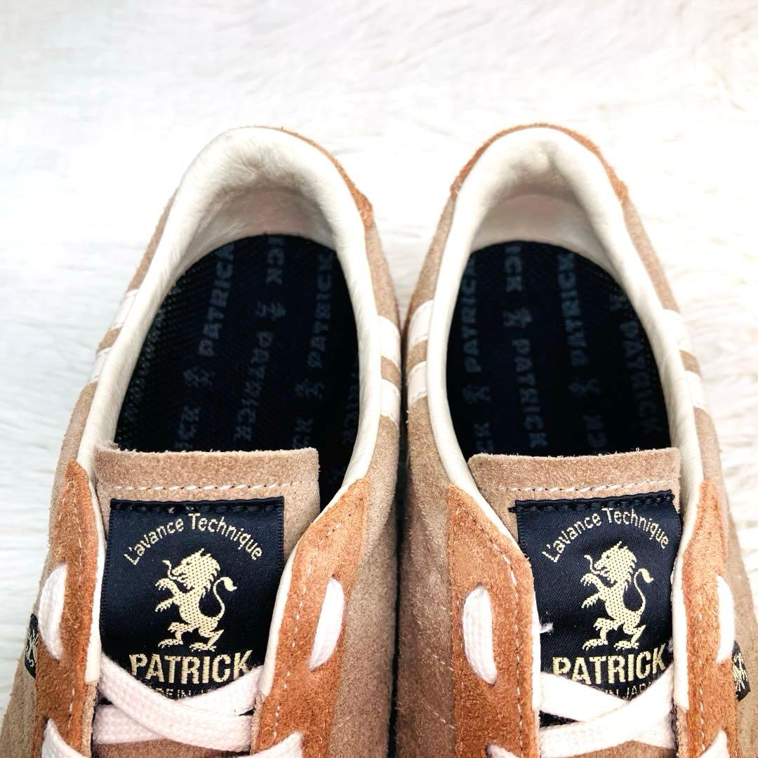 【極美品】パトリック37アイリスベロア　IRIS-VR 限定色　モカ　キャメル