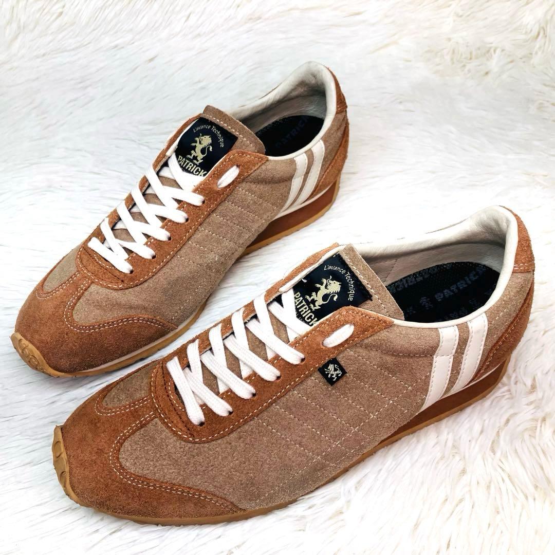 【極美品】パトリック37アイリスベロア　IRIS-VR 限定色　モカ　キャメル