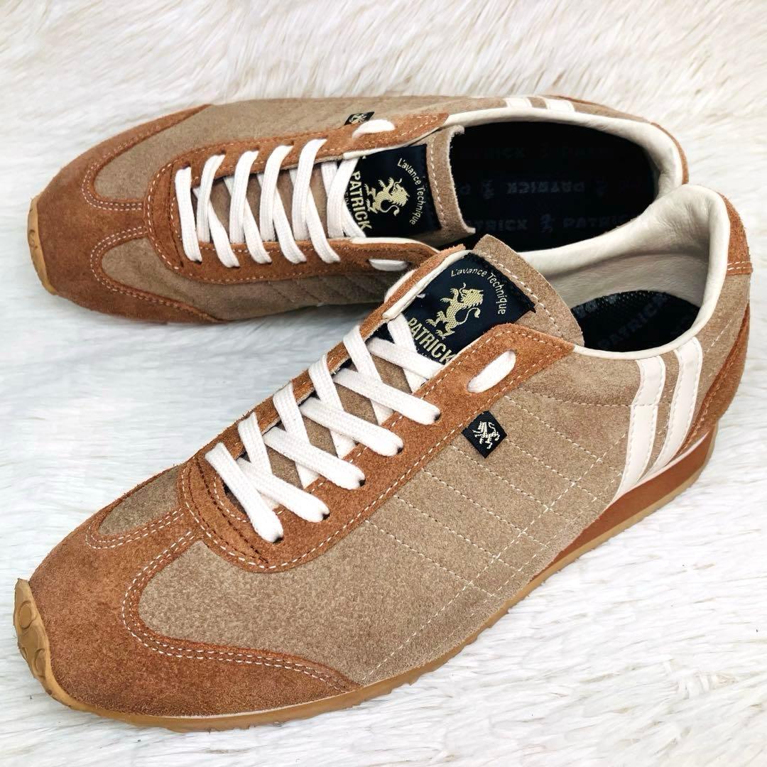 【極美品】パトリック37アイリスベロア　IRIS-VR 限定色　モカ　キャメル