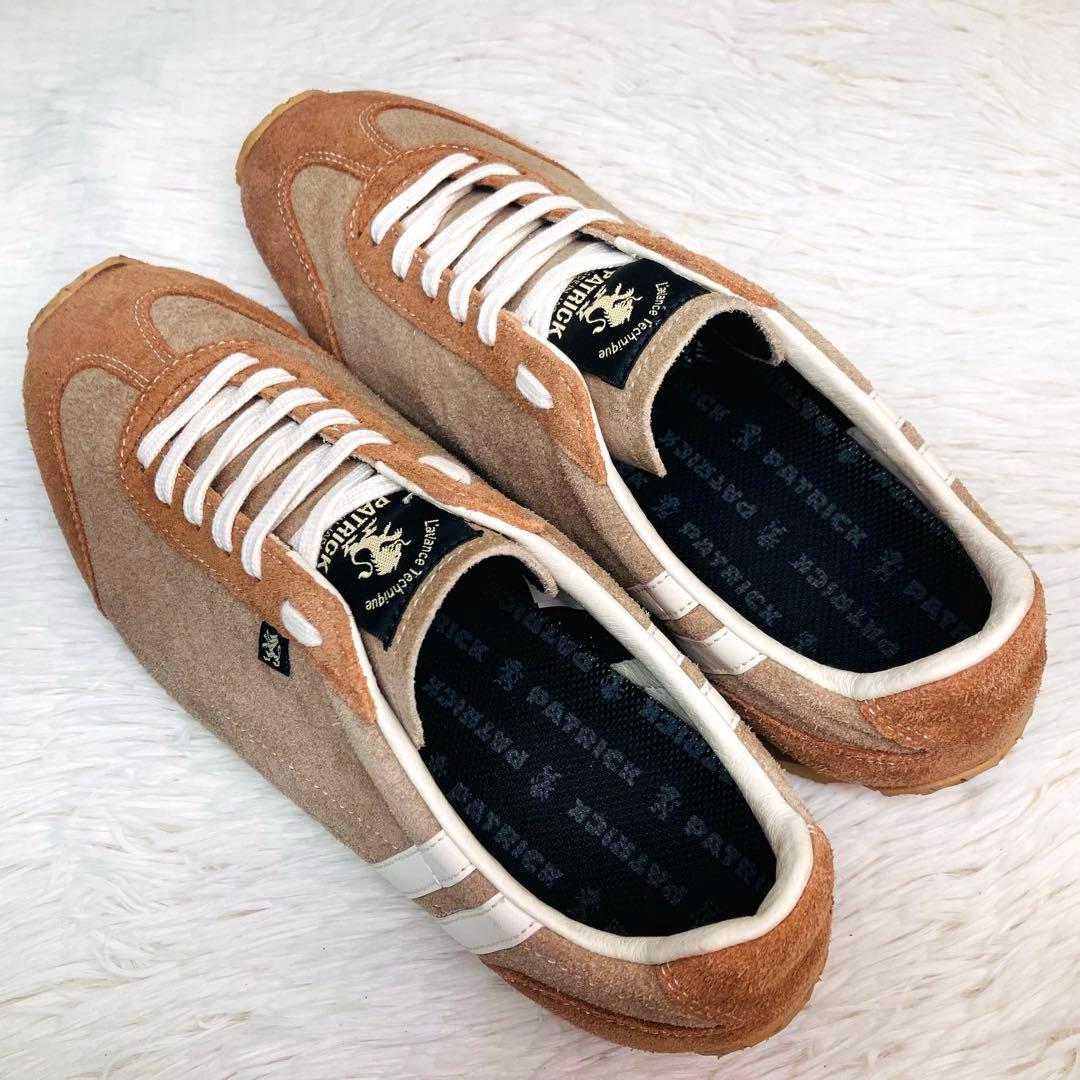 【極美品】パトリック37アイリスベロア　IRIS-VR 限定色　モカ　キャメル