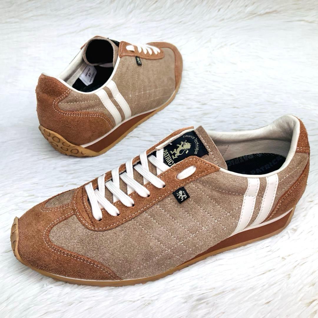 【極美品】パトリック37アイリスベロア　IRIS-VR 限定色　モカ　キャメル