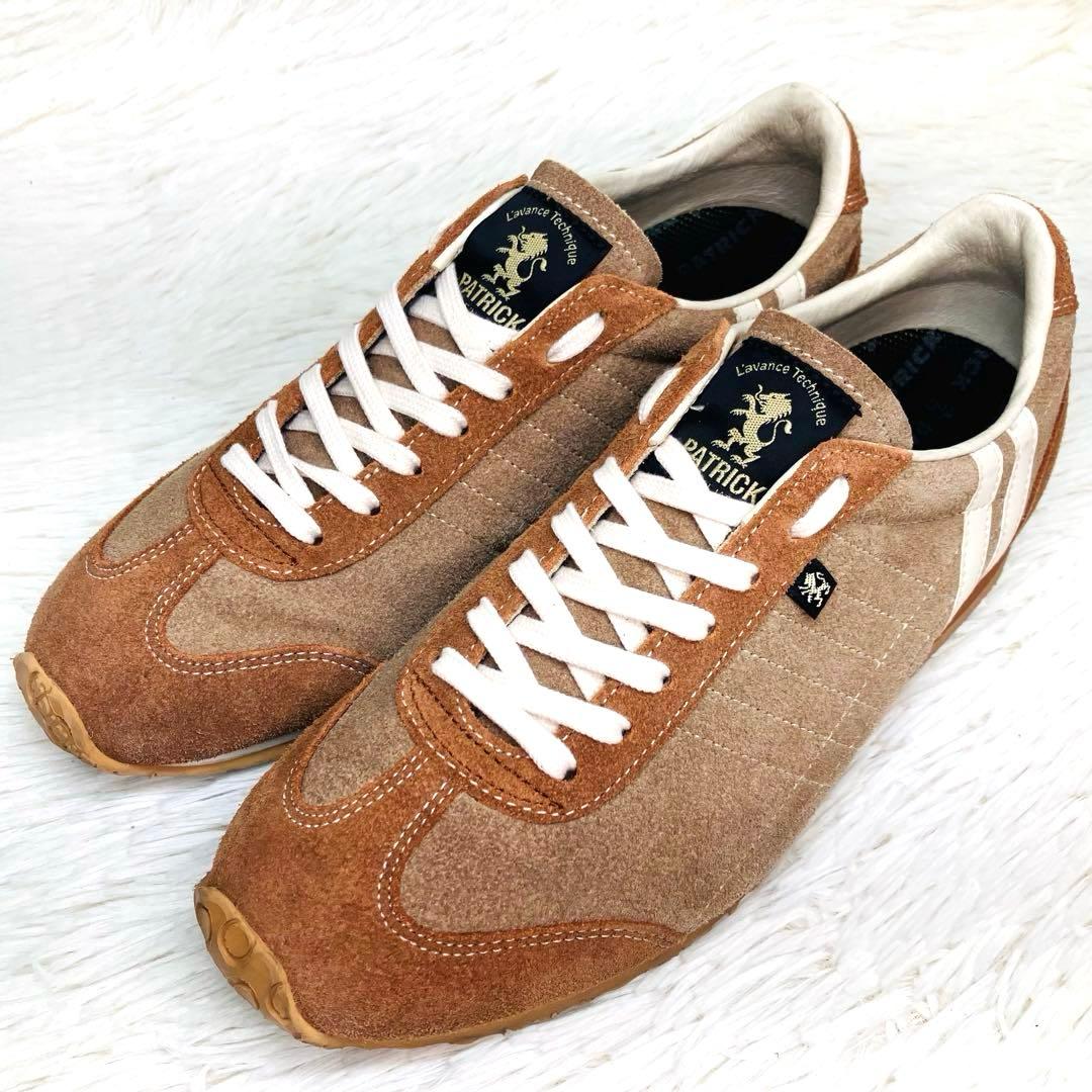 【極美品】パトリック37アイリスベロア　IRIS-VR 限定色　モカ　キャメル