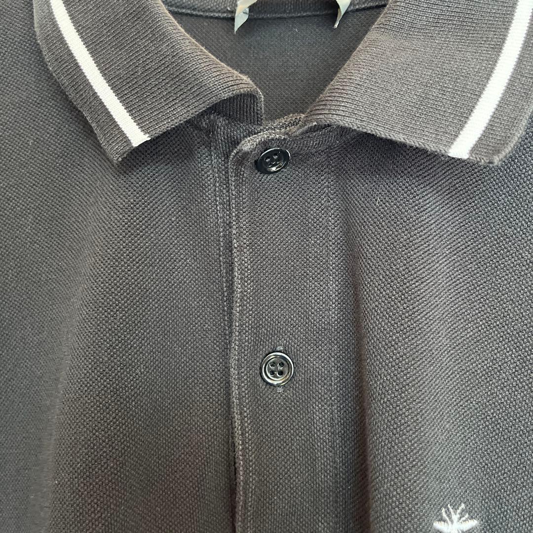 DIOR homme ディオールオム bee 蜂 刺繍 ポロシャツ 黒M