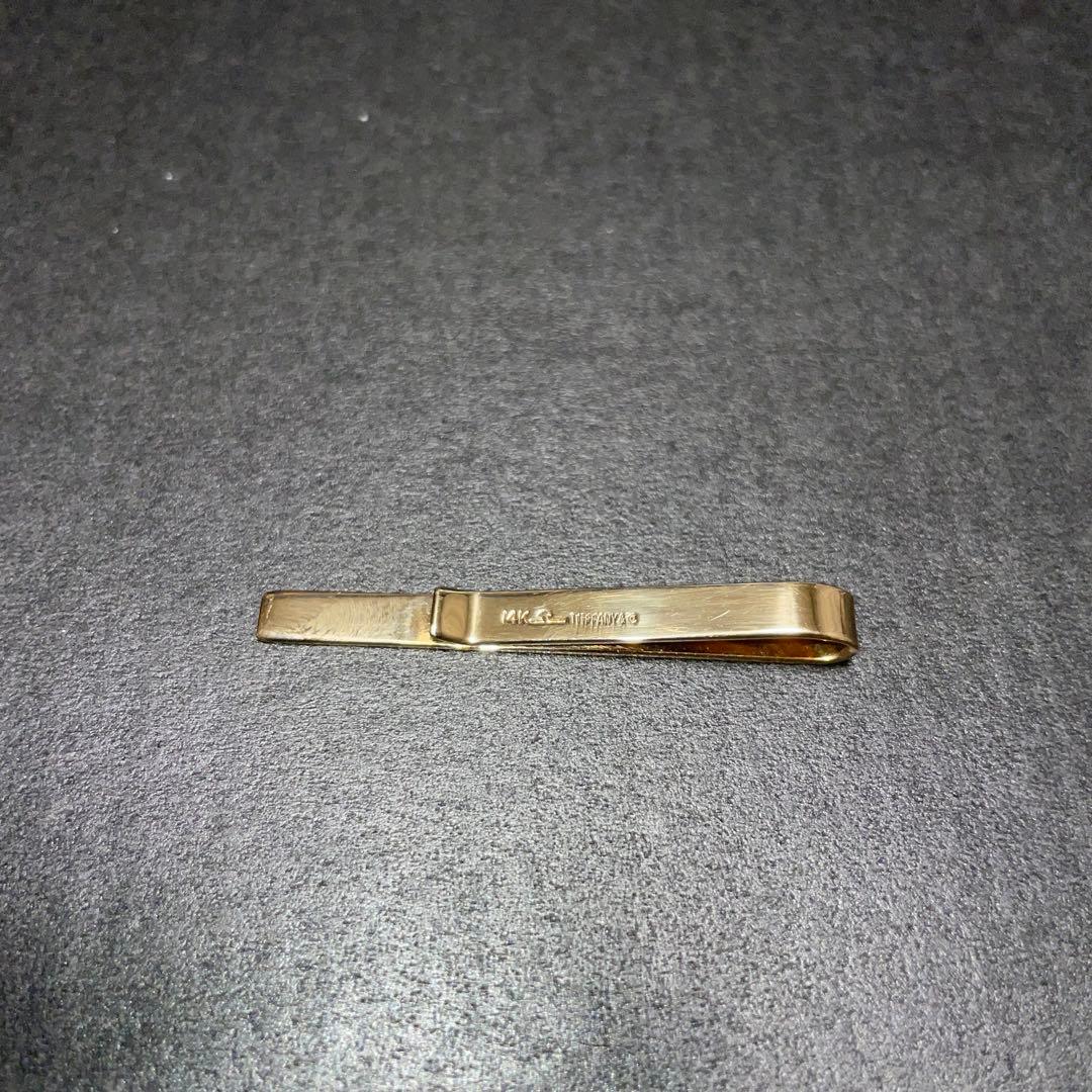 TIFFANY 14K ネクタイピン　ピンクゴールド