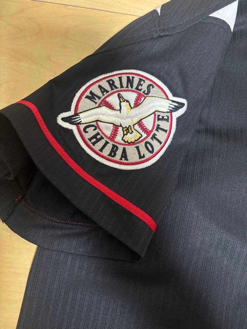 千葉ロッテマリーンズ 荻野貴司 ユニフォーム ビジター L