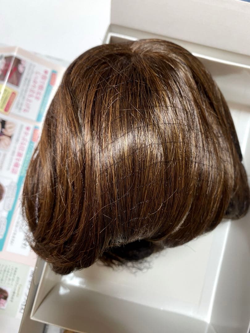 坂巻哲也プロデュース ヘアコサージュフルウィッグ 3Dライトブラウン