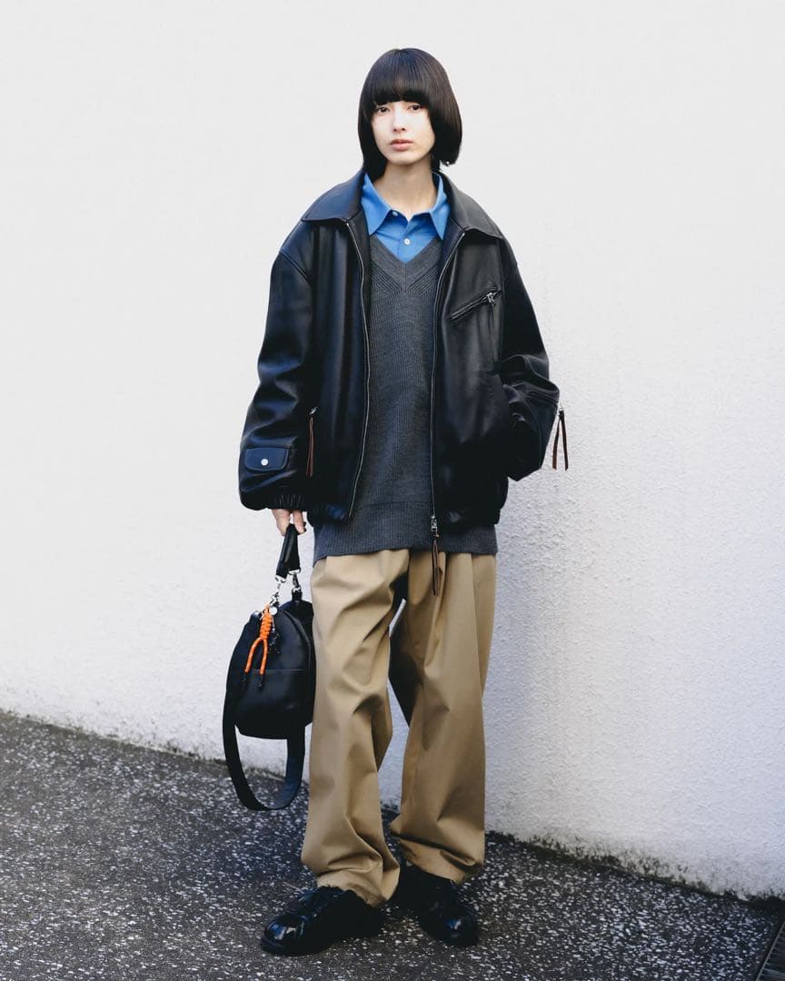 【即完品番】LEATHER DAYOFF BAG