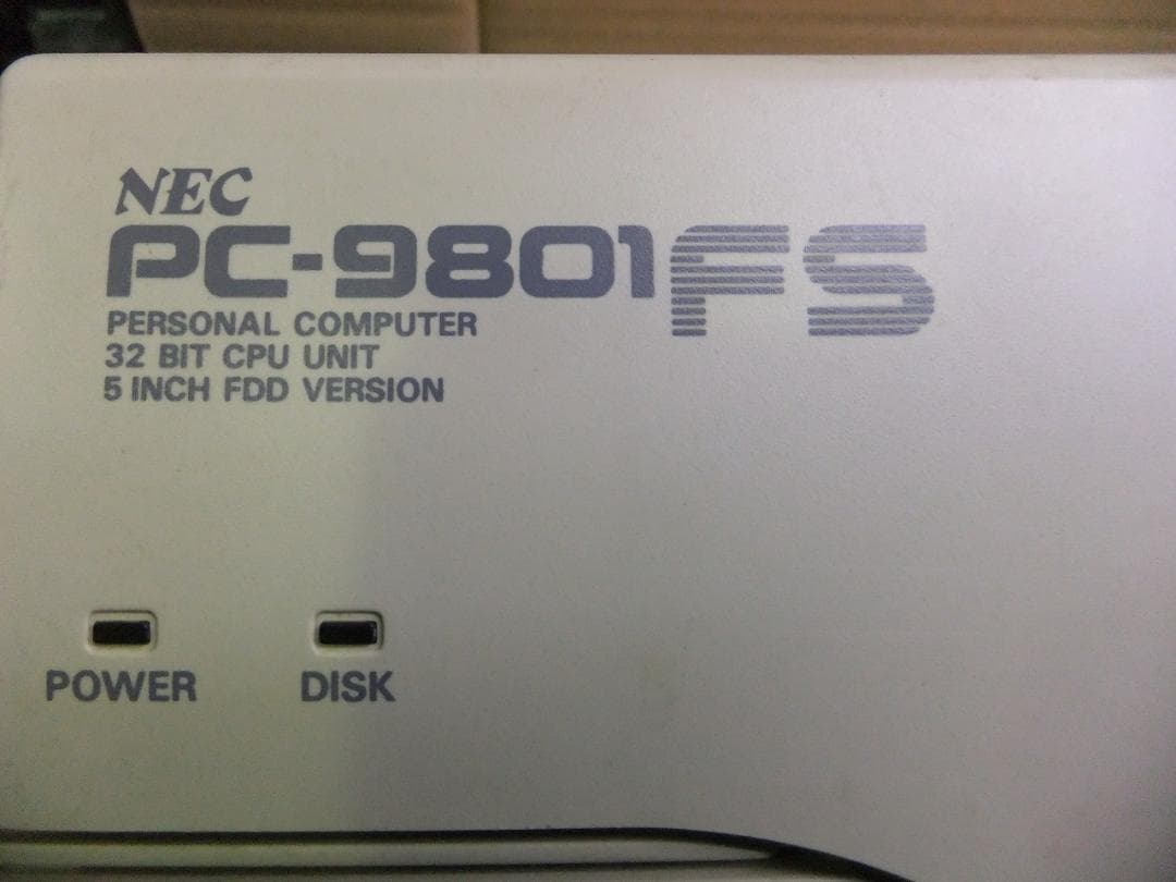 PC-9801FS2 本体 キーボード マウス 電源のみ確認済み