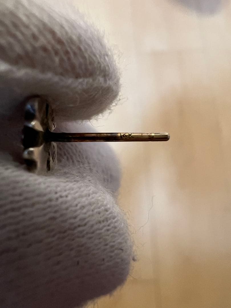 【ち】Chrome Hearts CH プラス　ピアス