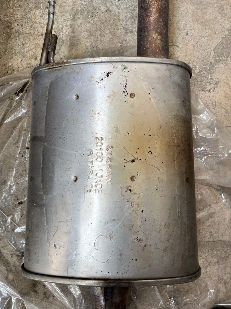 エルグランド E52 中間マフラー （純正加工）