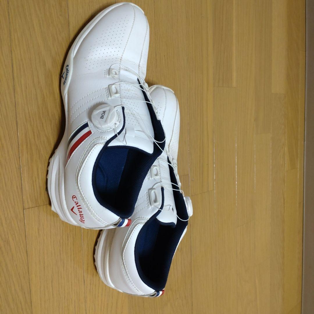 Callaway ゴルフシューズ BOAシステム ホワイト シューズケース付き