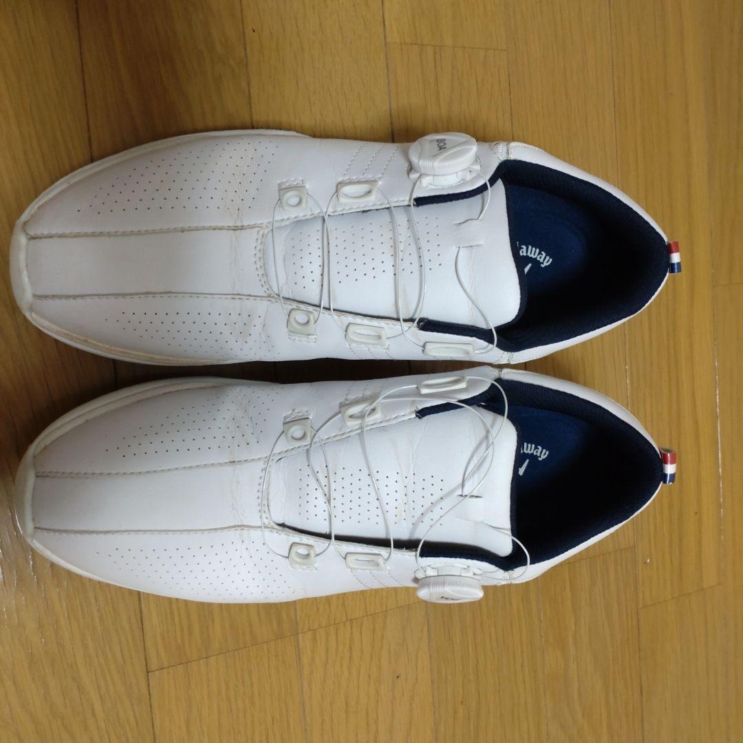 Callaway ゴルフシューズ BOAシステム ホワイト シューズケース付き