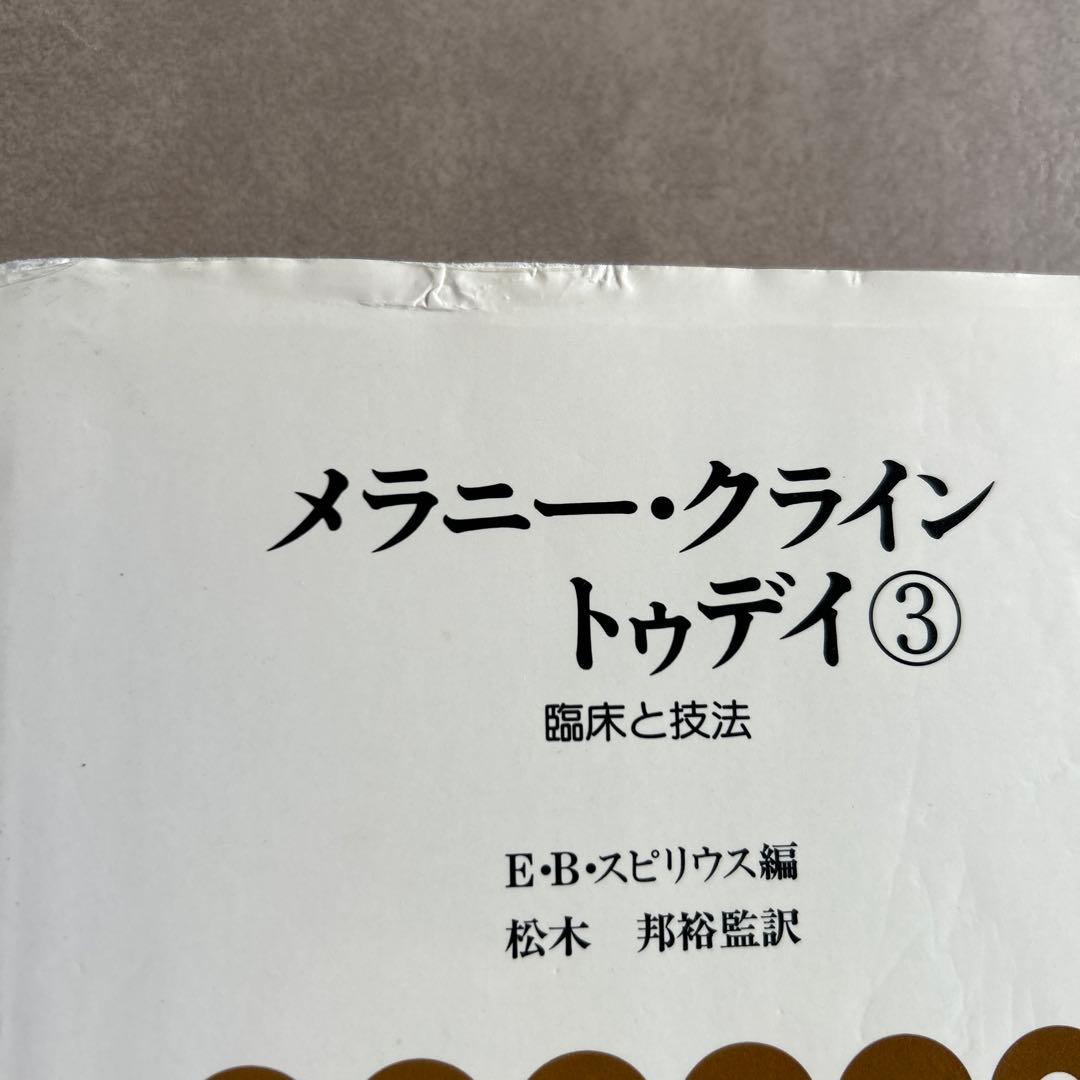 メラニー・クライントゥデイ 3 (臨床と技法)