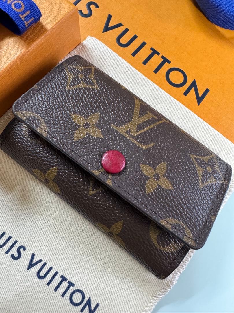 ルイヴィトン キーケース モノグラム フューシャ ICチップ（RFID）使用品