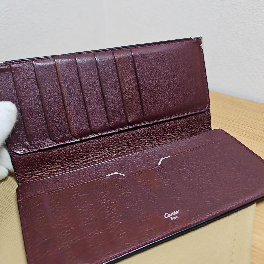 Cartier マスト ドゥ カルティエ インターナショナル ウォレット 現行品