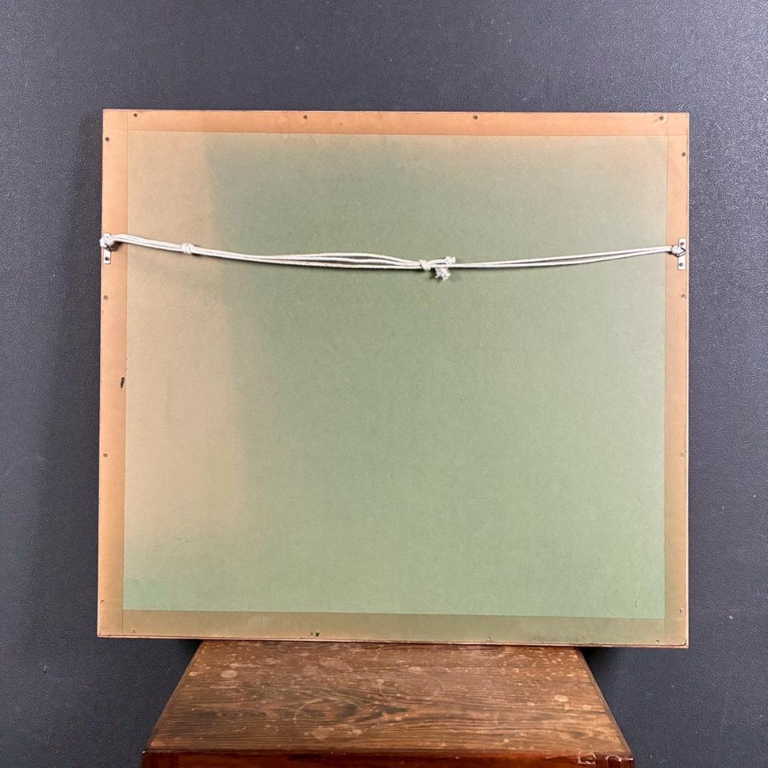 児玉幸雄「初夏の海岸」リトグラフ 直筆サイン有 お洒落な額装 パリ フランス