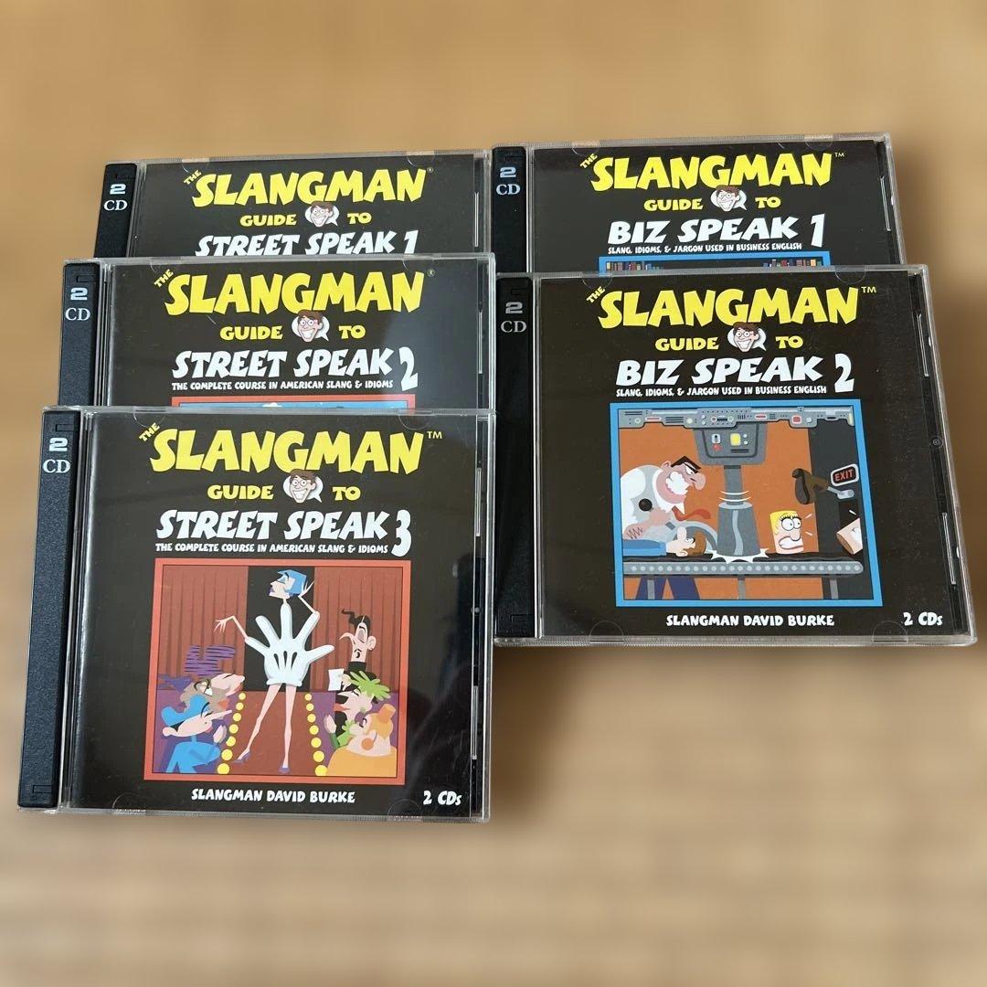 SLANGMAN STREET SPEAK & BIZ SPEAKCDセット