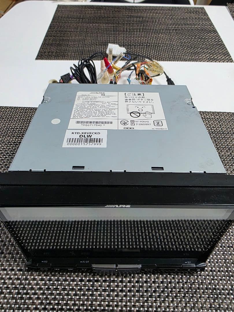 ALPINE KTD-X8VECKD カーナビ