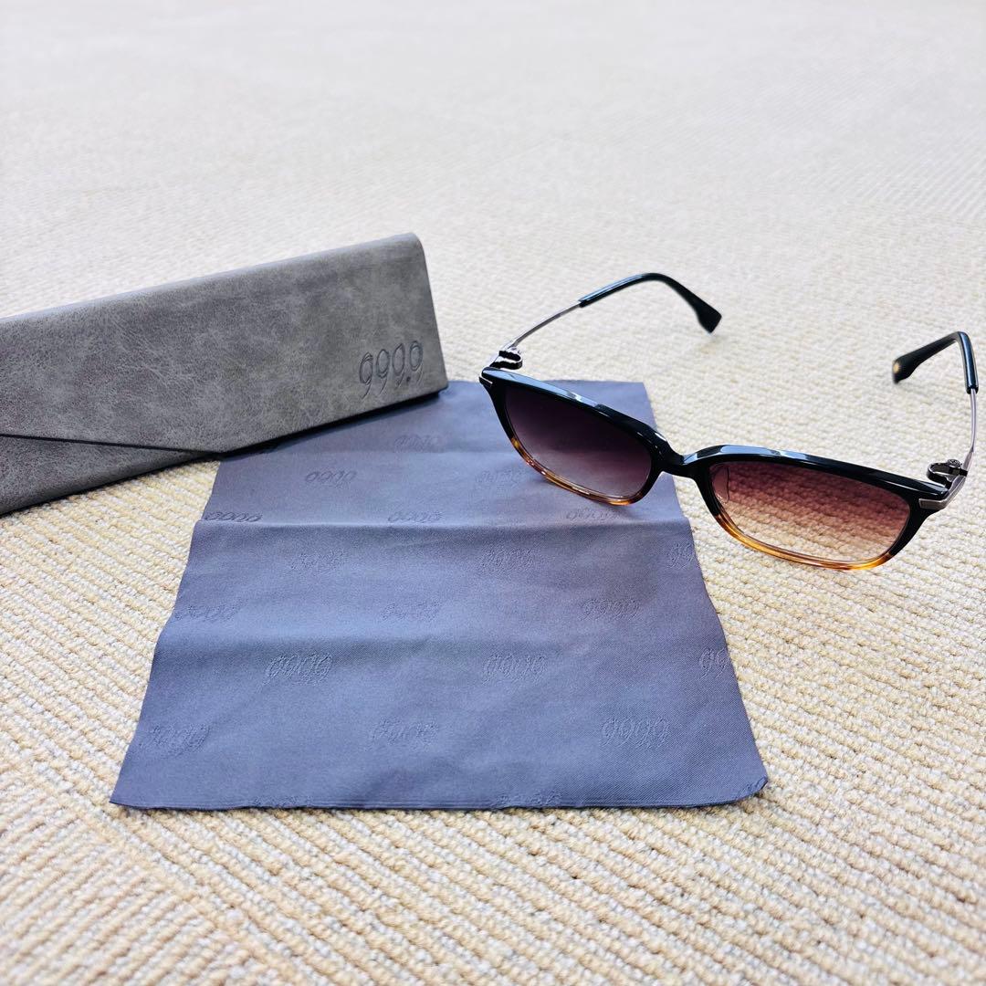 999.9/フォーナインズ F-20NPM 6303　ブラウンサングラス