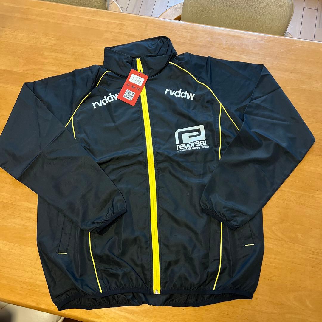reversal ウォームアップウェアセット 黒/黄色新品未使用