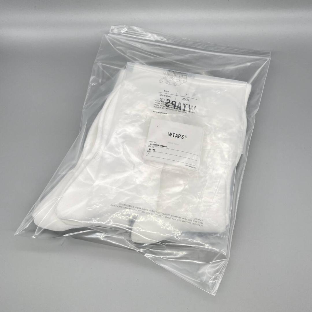 新品 WTAPS ダブルタップス 3P ソックス 靴下 ホワイト