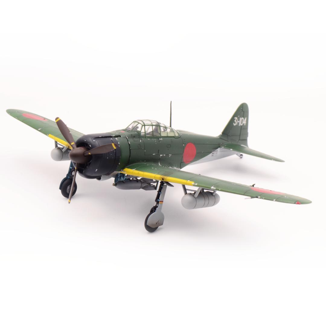 [tetsuyaページです] 零戦21型 爆戦 [プラモ 戦闘機 完成品]