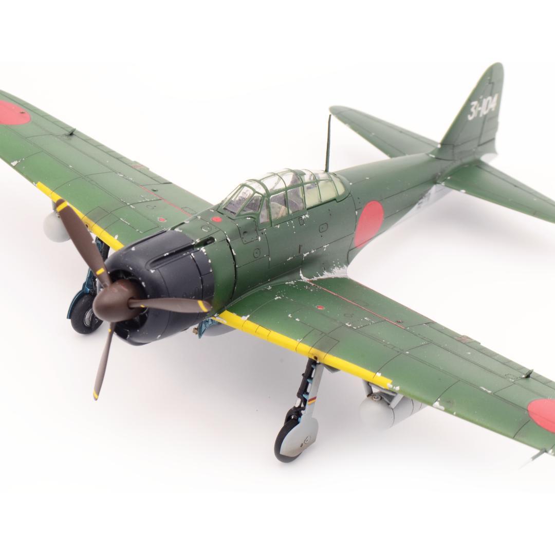 [tetsuyaページです] 零戦21型 爆戦 [プラモ 戦闘機 完成品]