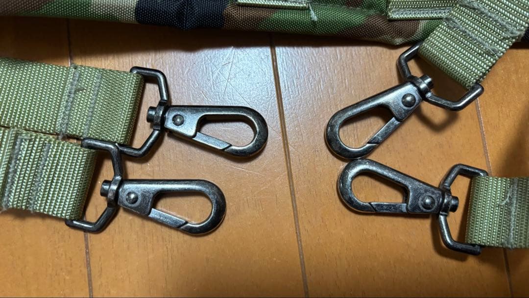 陸上自衛隊　弾帯　弾納　サスペンダー 　中古