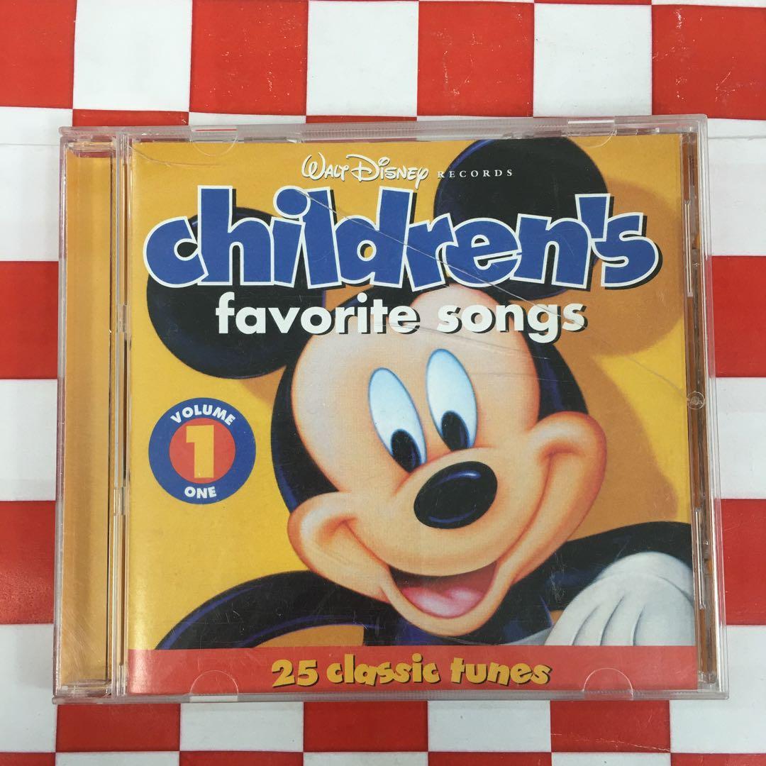 【P6002】WALT DisNEY RECORDS children’s fa
