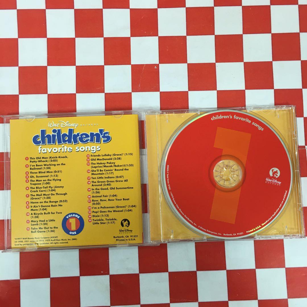 【P6002】WALT DisNEY RECORDS children’s fa