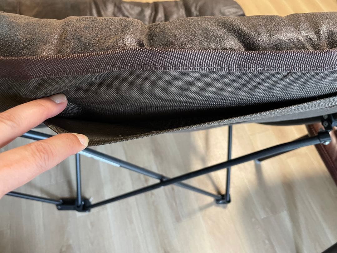 ニトリ アウトドアチェア 2人用 洗える＆はっ水