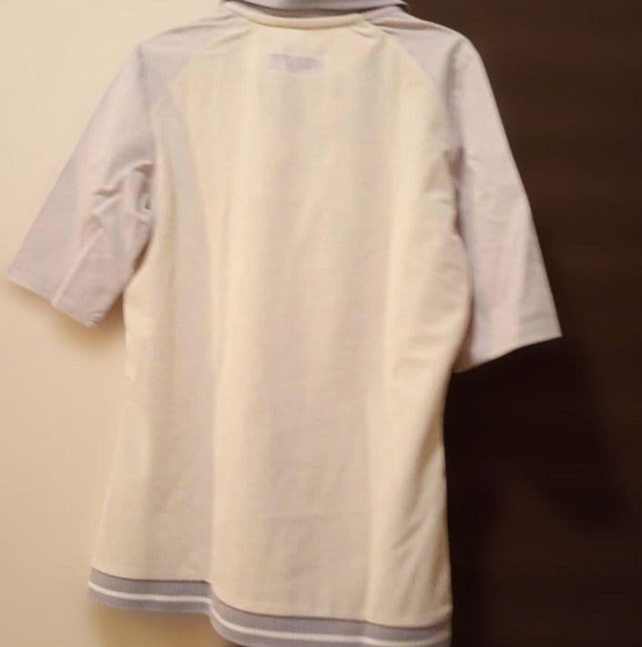 FW49 ゴルフレディース ゴルフシャツ 半袖 ホワイト