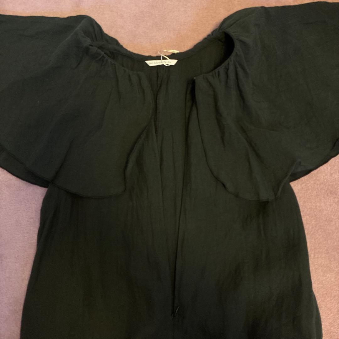 最終値下げ！ito fukuoka フレアカラーオールインワン（ブラック）