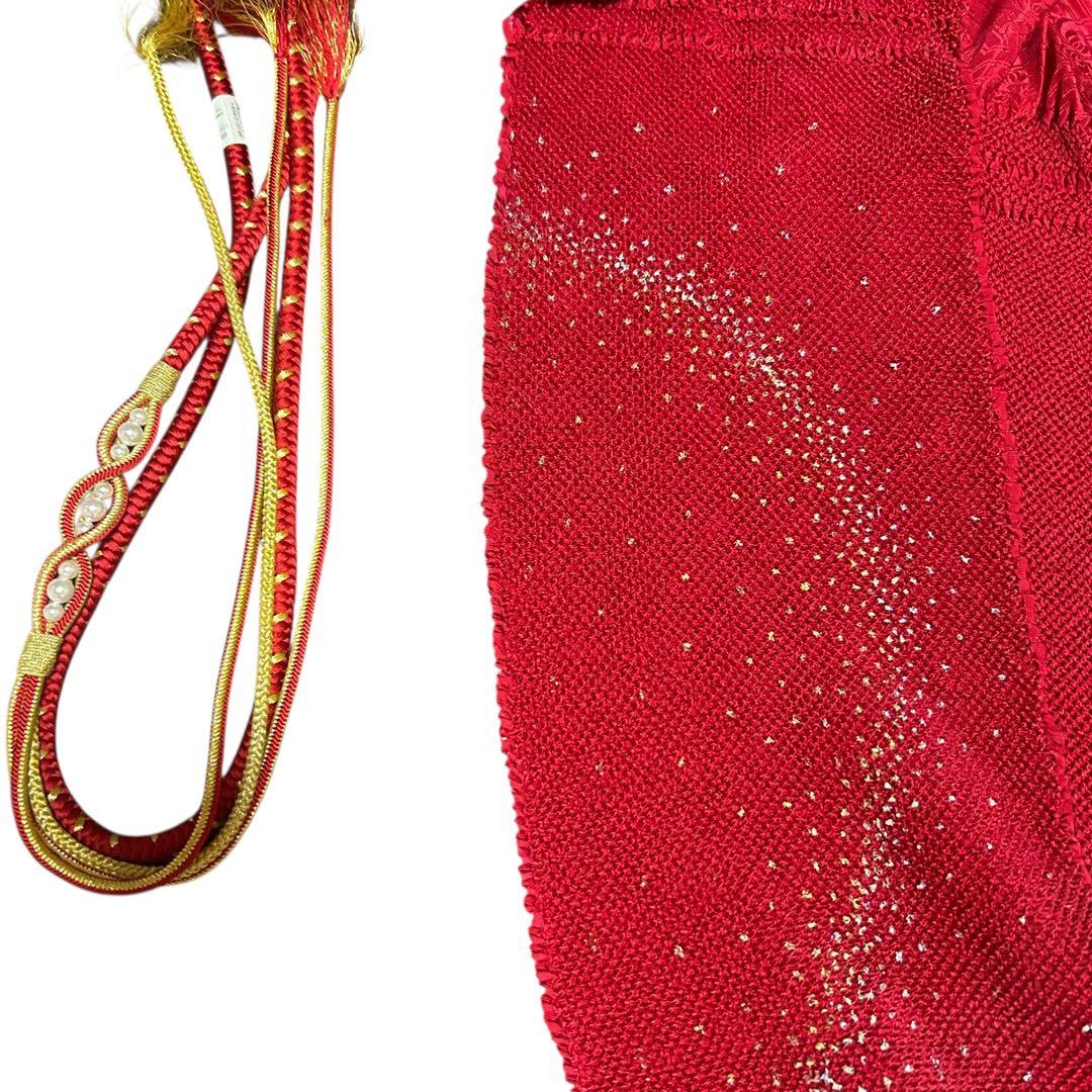 16000→15200にお値下げ　比較的美品　袷　正絹　総絞り　振袖　フルセット