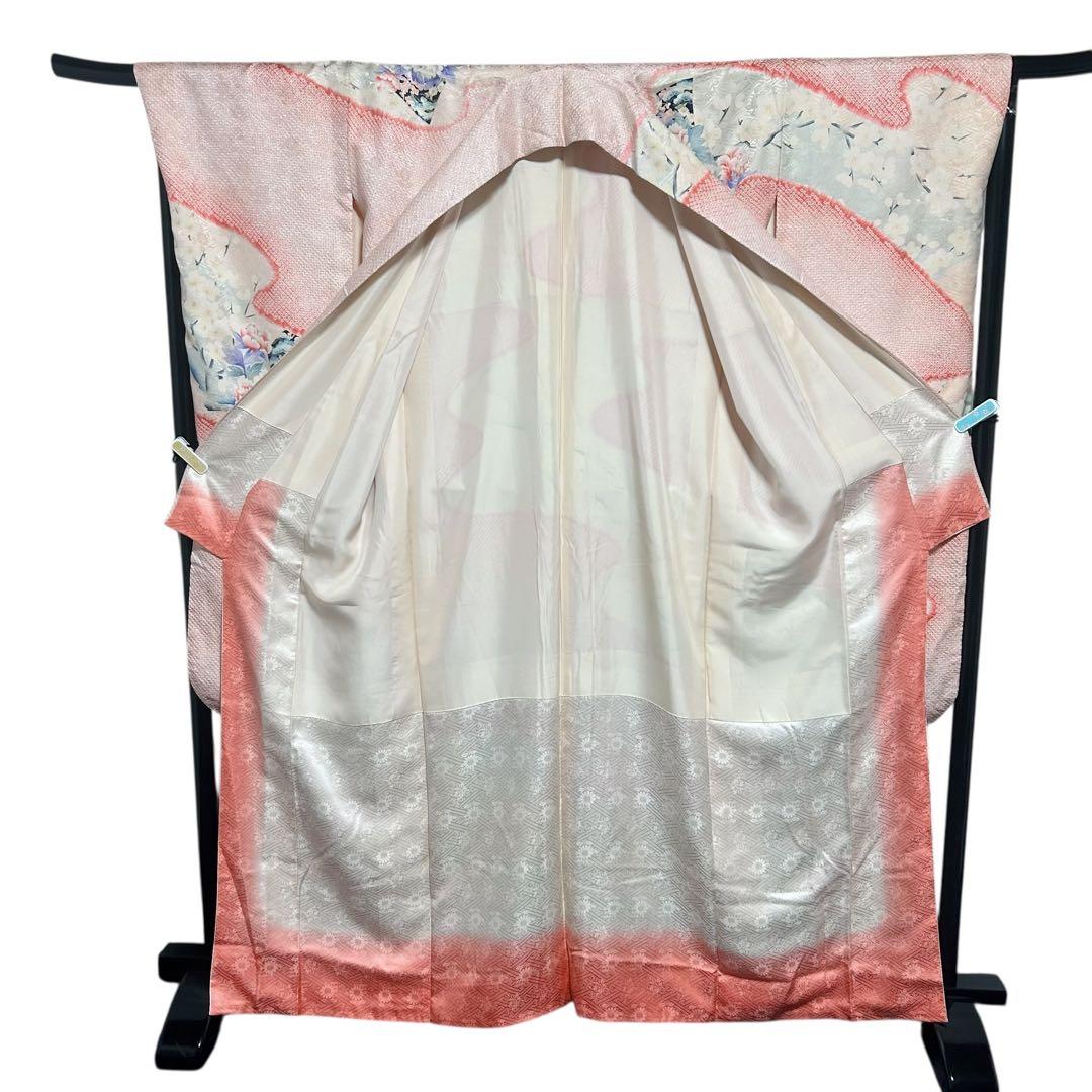 16000→15200にお値下げ　比較的美品　袷　正絹　総絞り　振袖　フルセット