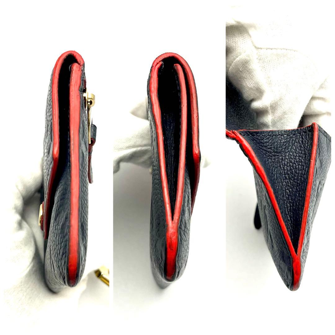 ルイヴィトン ケース アンプラント モノグラム　ポシェットクレ ネイビー