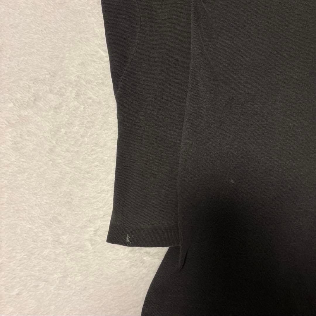 YASUYUKI 　60s〜黒ブラックプロダクツタグ肉厚フットボールシャツ