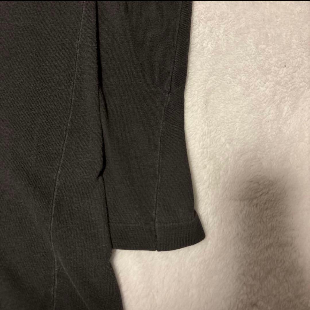 YASUYUKI 　60s〜黒ブラックプロダクツタグ肉厚フットボールシャツ